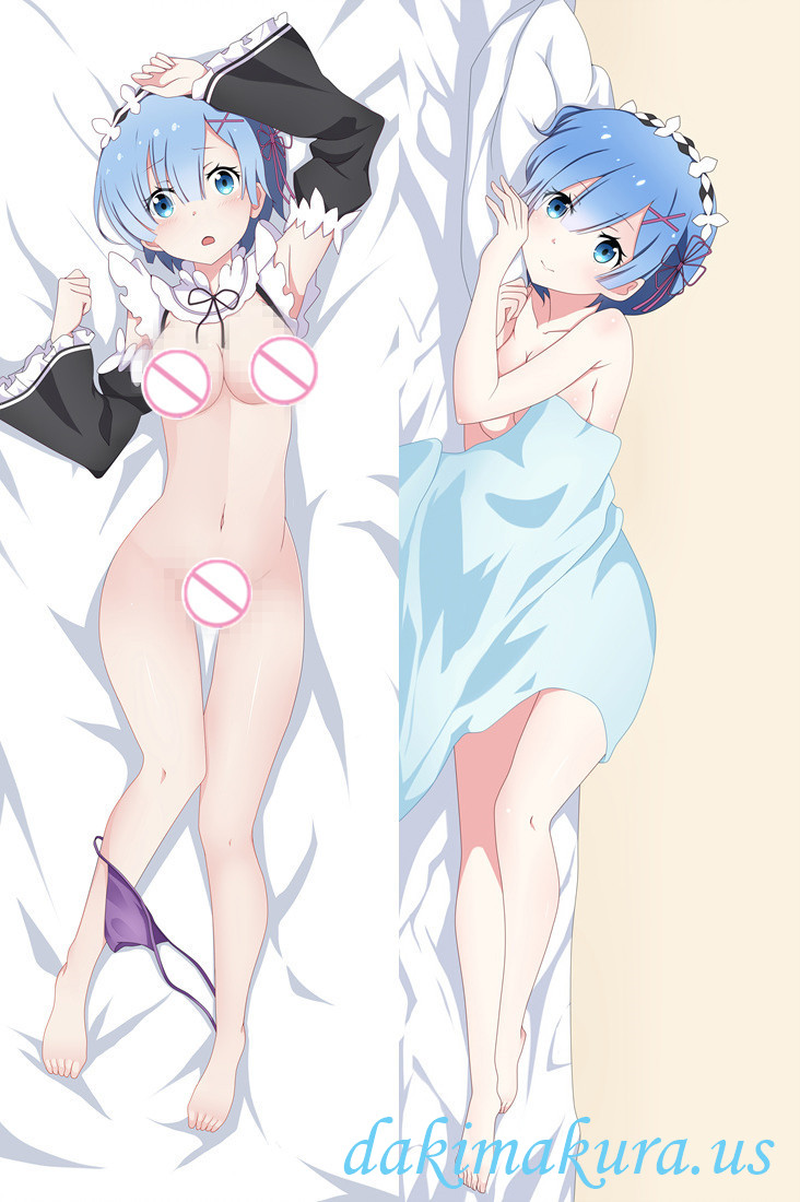 Rem - Re Zero Anime Dakimakura Japanese Hugging Body Pillow Cover